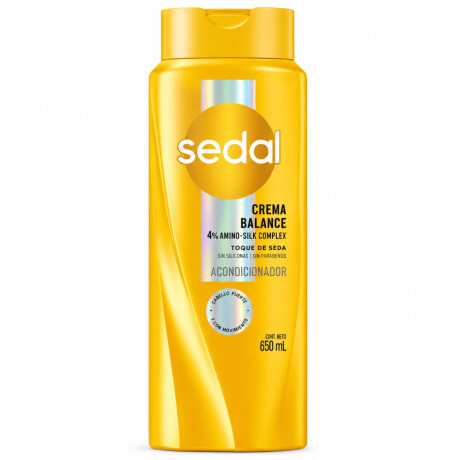 ACONDICIONADOR SEDAL 650 ML CREMA BALANCE ACONDICIONADOR SEDAL 650 ML CREMA BALANCE