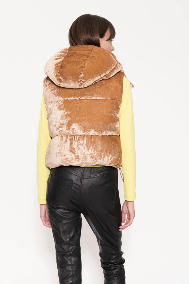 CHALECO NAOMI Camel