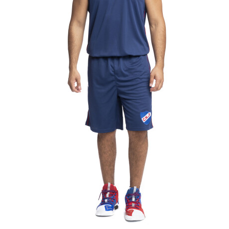 Short Away Basket 2022 Nacional Hombre Azul Marino, Rojo, Blanco