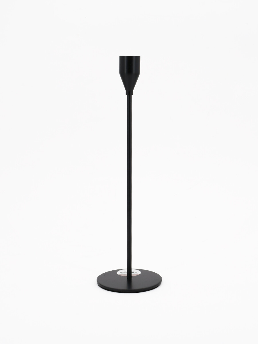 CANDELABRO BASIC METAL - NEGRO 