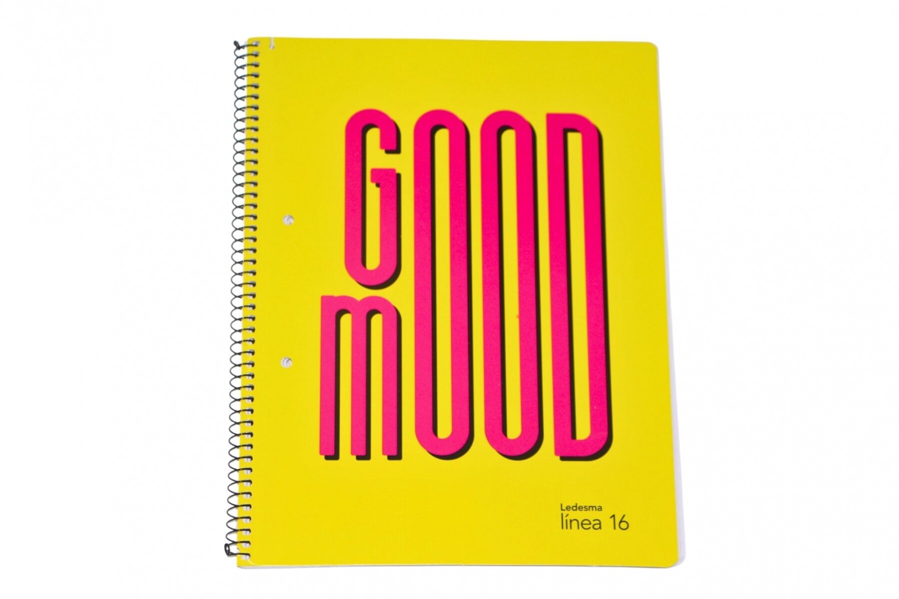 CUADERNOLA LEDESMA LINEA16 84 HOJAS RAYADO - TAPA GOOD MOOD 
