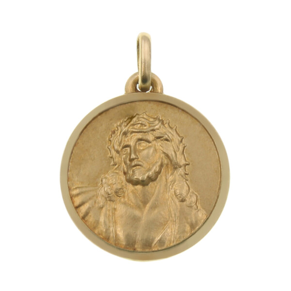 Medalla religiosa de oro amarillo 18k - Cristo Medalla religiosa de oro amarillo 18k - Cristo