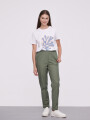 Pantalon Basilia Verde Seco