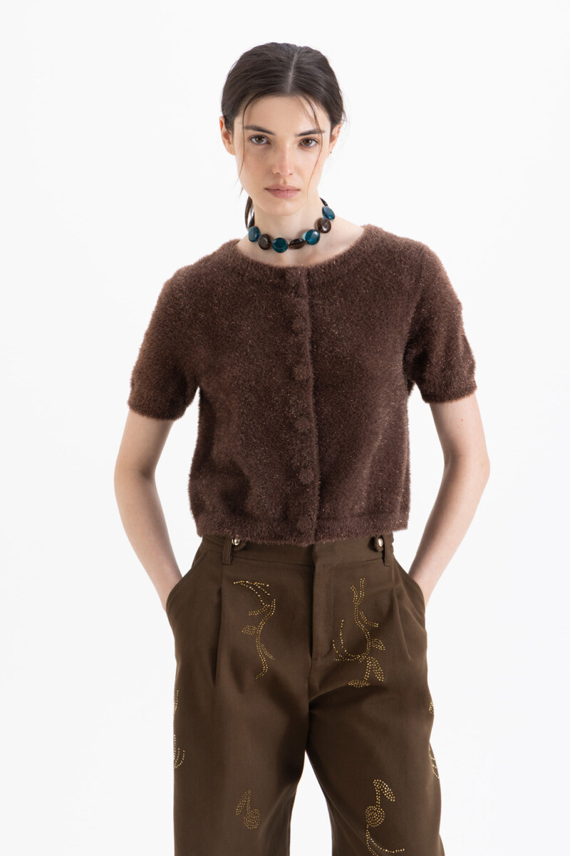 CARDIGAN JANE Chocolate