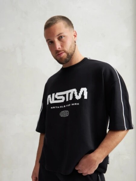 T-SHIRT N.SAILS 10601 NEGRO