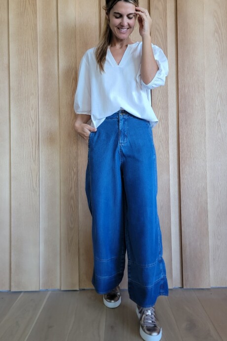 Pantalón Tomillo Denim Azul