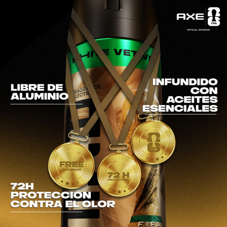 Desodorante en Aerosol AXE FIFA White Vetiver 150ml Desodorante en Aerosol AXE FIFA White Vetiver 150ml