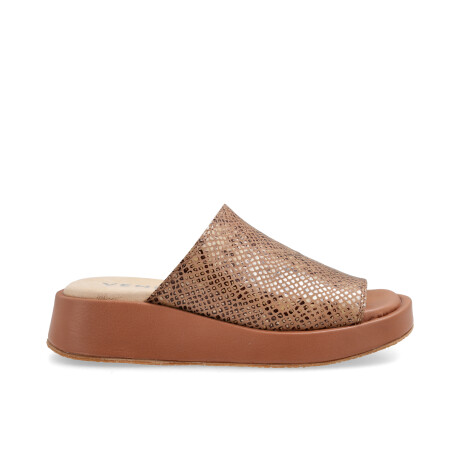 SANDALIAS VENET - CUERO NAPOLI MARRON