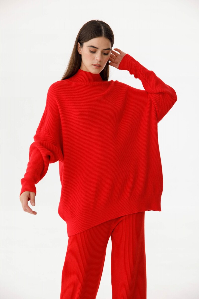 Sweater Marlene - Rojo 