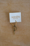 Spelling Earrings Bronce P