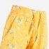 Pantalón jogger estampado AMARILLO