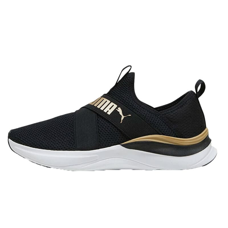 Championes Puma Softride Harmony Slip de Mujer - 379606 01 Negro-dorado
