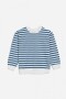 Sweatshirt cuello a la base AZUL