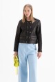CHAQUETA NET Negro