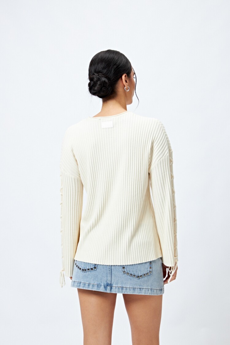 SWEATER PASSERE Crudo