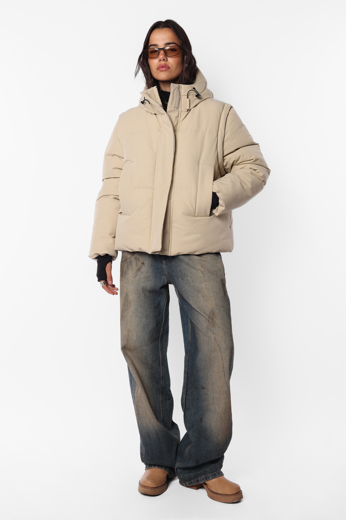 Campera Cinder Crudo