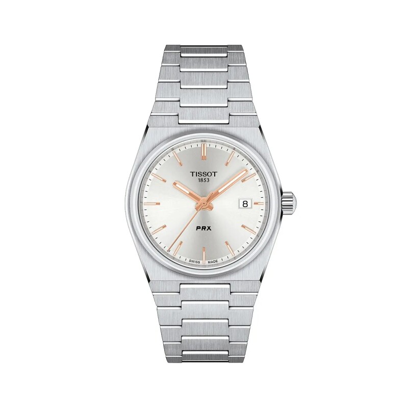 Reloj Tissot PRX T1372101103100 35mm Plateado
