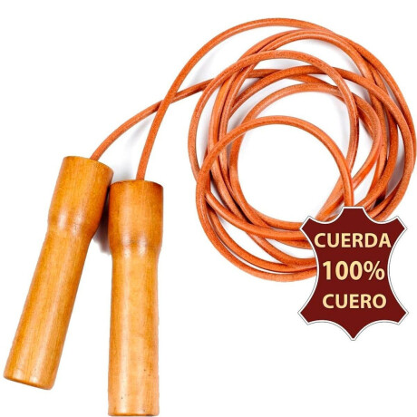 Cuerda De Saltar 100% Cuero C/ Ruleman Boxeo Fitness Cuerda De Saltar 100% Cuero C/ Ruleman Boxeo Fitness