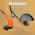 Bordeadora Electrica 1500w Tramontina Pasto Cortadora Cesped Bordeadora Electrica 1500w Tramontina Pasto Cortadora Cesped
