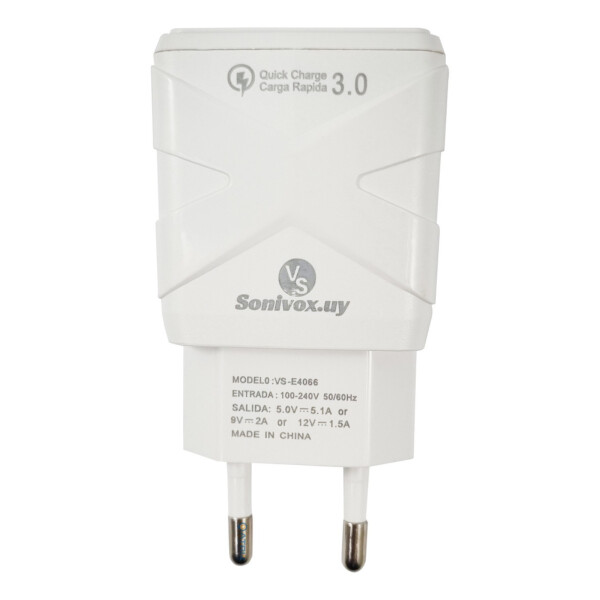 Cargador Carga Rapida Micro Usb 5.1 A Ficha Carga Cable Cargador Carga Rapida Micro Usb 5.1 A Ficha Carga Cable