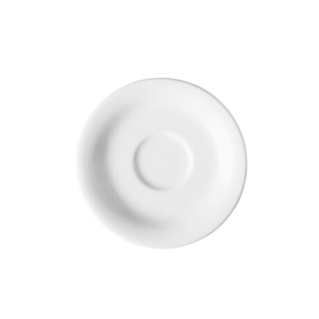 Plato para Café Actualite 12,5 cm Blanco Porcelana Plato para Café Actualite 12,5 cm Blanco Porcelana