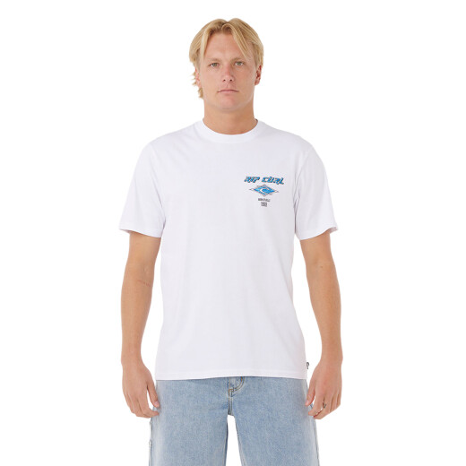 Remera Rip Curl Fade Out Icon - Blanco Remera Rip Curl Fade Out Icon - Blanco