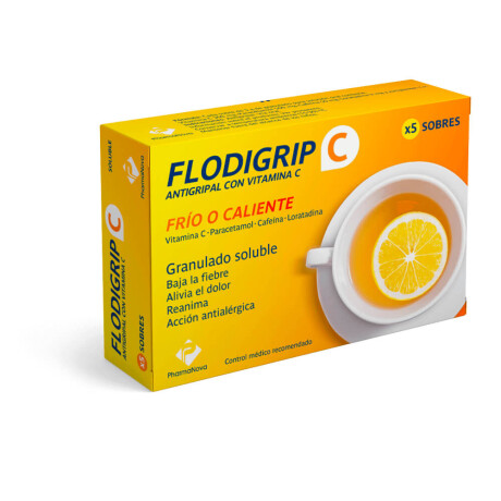Flodigrip C Soluble 5 Sobres Flodigrip C Soluble 5 Sobres