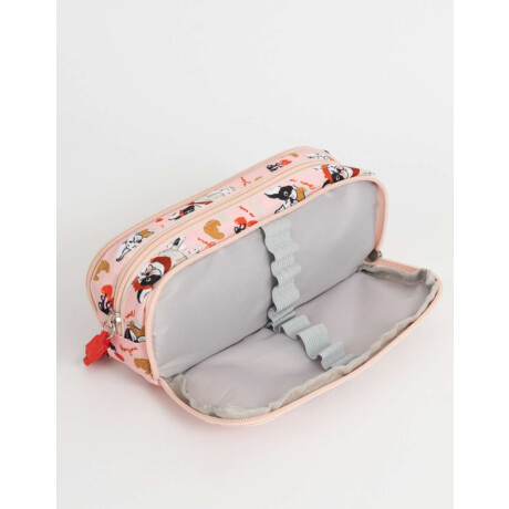 Cartuchera Con Divisiones Combinacion Multicolor