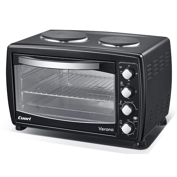 HORNO ELECTRICO CON HORNALLAS CUORI VERONA 38 LTS HORNO ELECTRICO CON HORNALLAS CUORI VERONA 38 LTS