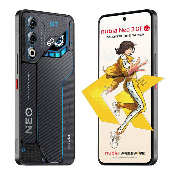 Zte Nubia Neo 03 Gt Gamer 24(12+12)gb Ram 256gb 5g CEL NUBIA NEO 3 GT 5G 24/256GB GRIS