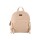 Mochila Lona Basic Tela Taupe