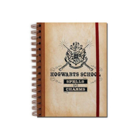 Harry Potter Hogwarts Spiral Notebook