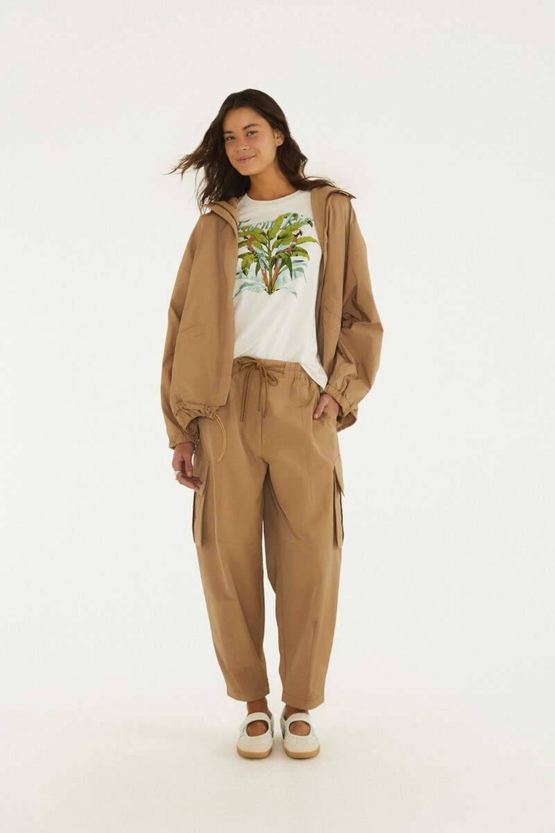PANTALON CARGO Camel