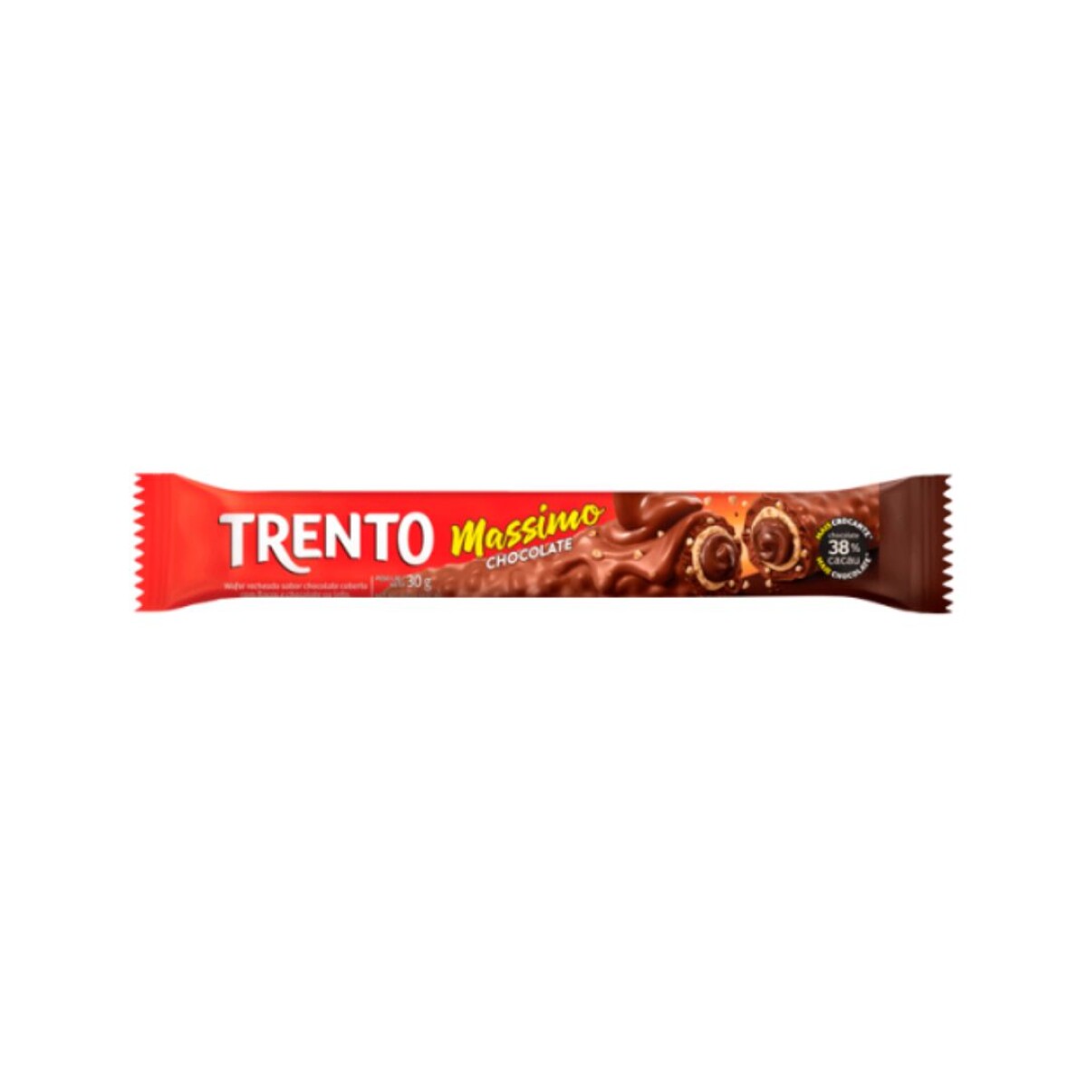BARQUILLO RELLENO TRENTO MASSIMO 30G CHOCOLATE 