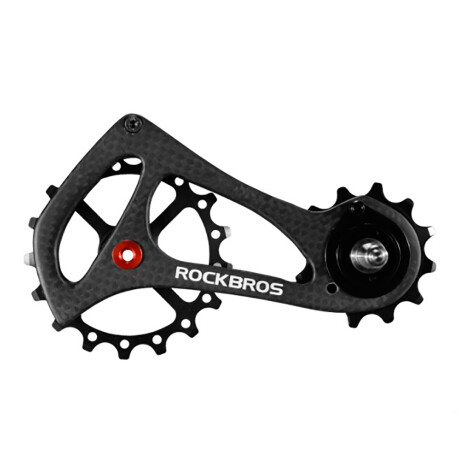 Rockbros - Polea 17TSR - Cambio Trasero. Carbono. 001