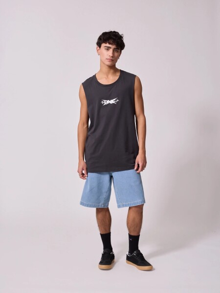MUSCULOSA DIXIE TIRIO GRIS TOPO
