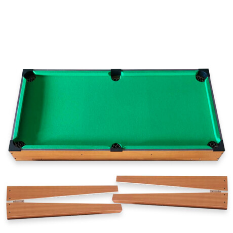 Set Mesa De Pool Billar Infantil + Tacos + Bolas +Acc Png001010
