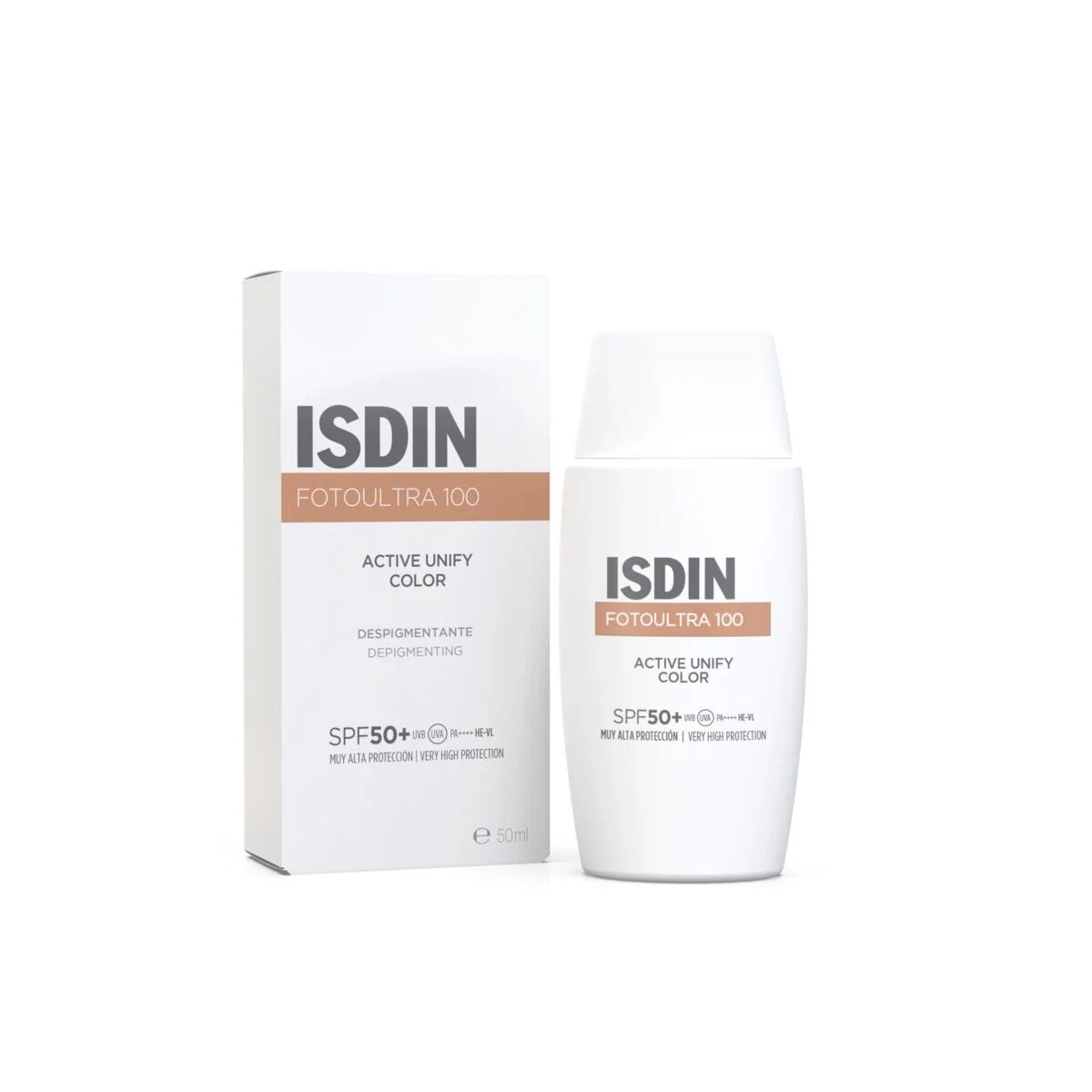 Isdin Foto Ultra Active Unify Fusion Fluid Color Spf50. 50ml 