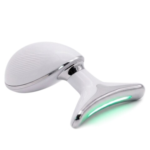 Masajeador Facial y Cuello Térmico 3 LED Blanco