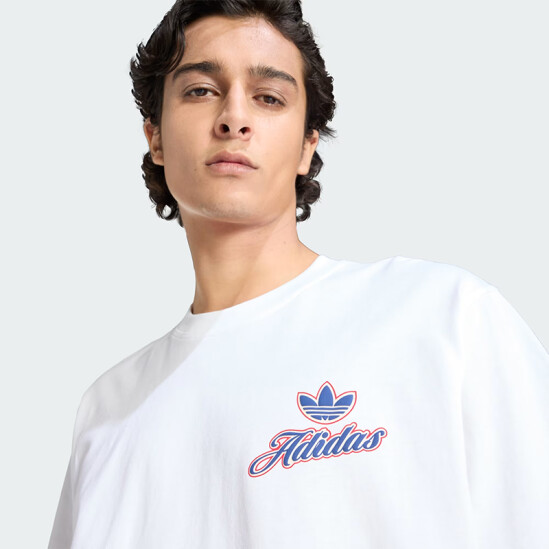 Remera Addias Summer League GFX Varsity Blanco