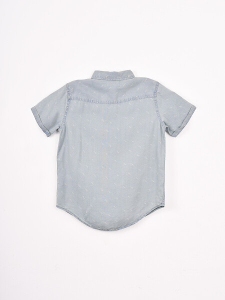 CAMISA VALENTINO CELESTE