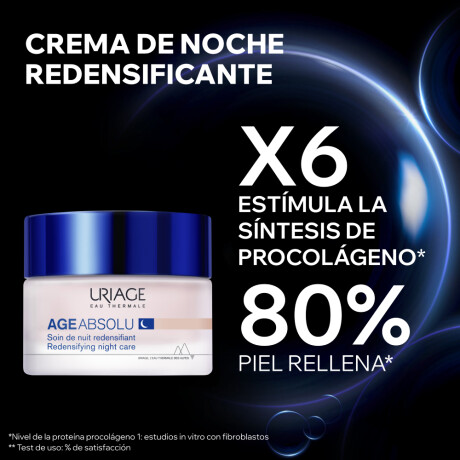 Mascarilla de Noche Uriage Age Absolu Redensifying 50ml Mascarilla de Noche Uriage Age Absolu Redensifying 50ml