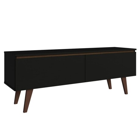Rack para TV Lumax 2 puertas rustico 55 pulgadas Negro