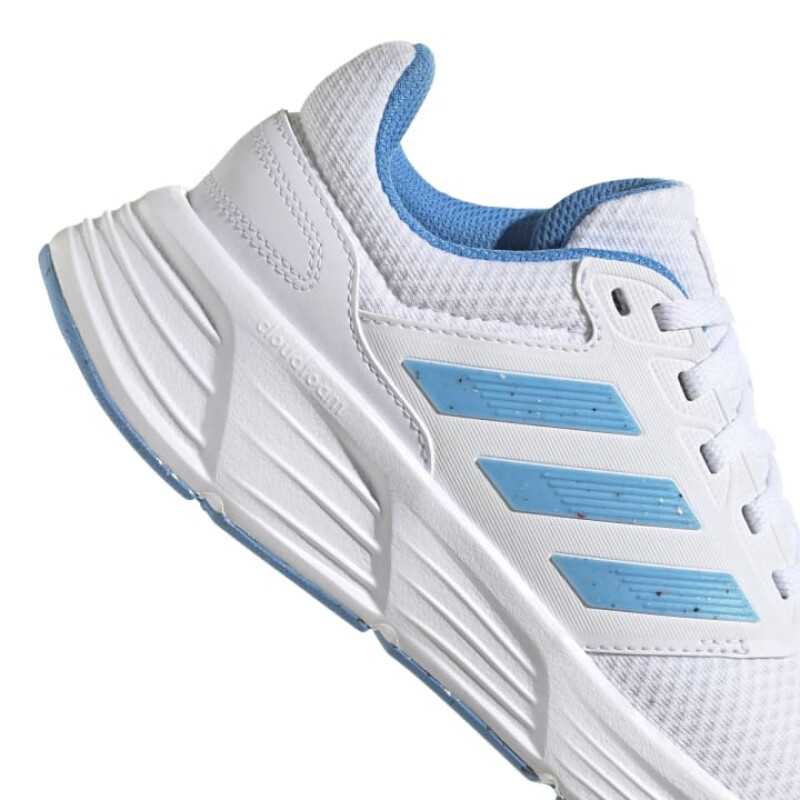 Championes Adidas GALAXY 6 de Mujer - GX7256 Blanco-celeste