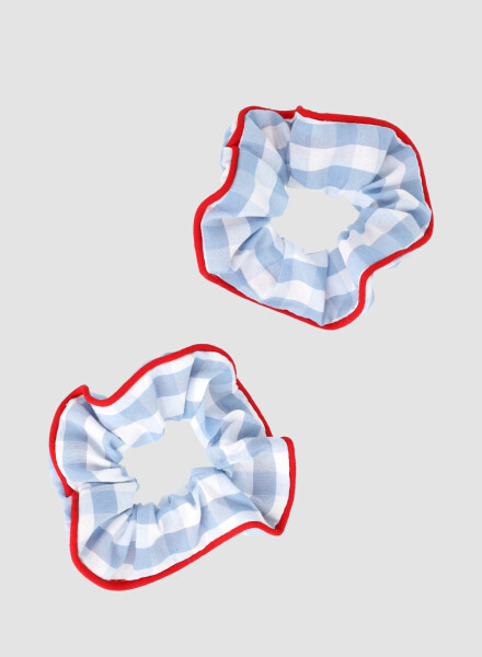 Pack x2 scrunchies Azul