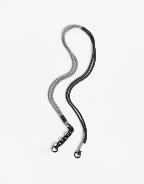 Llavero Cordón Llavero De Soga Maxi. - Negro