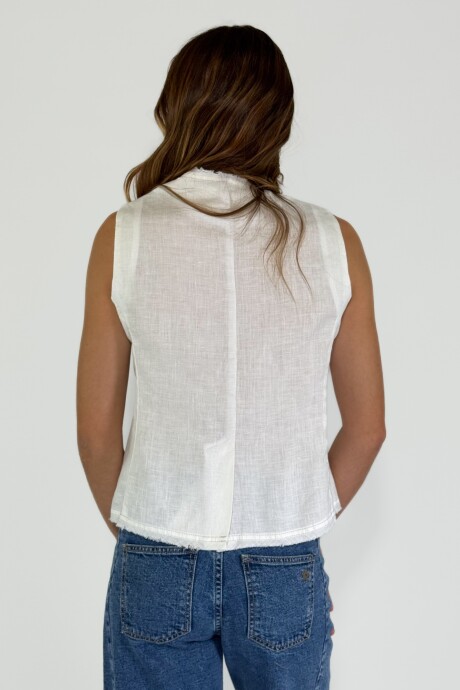 CHALECO TEODORA Blanco