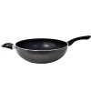 Sarten Wok Cuori Black C/tapa Sarten Wok Cuori Black C/tapa