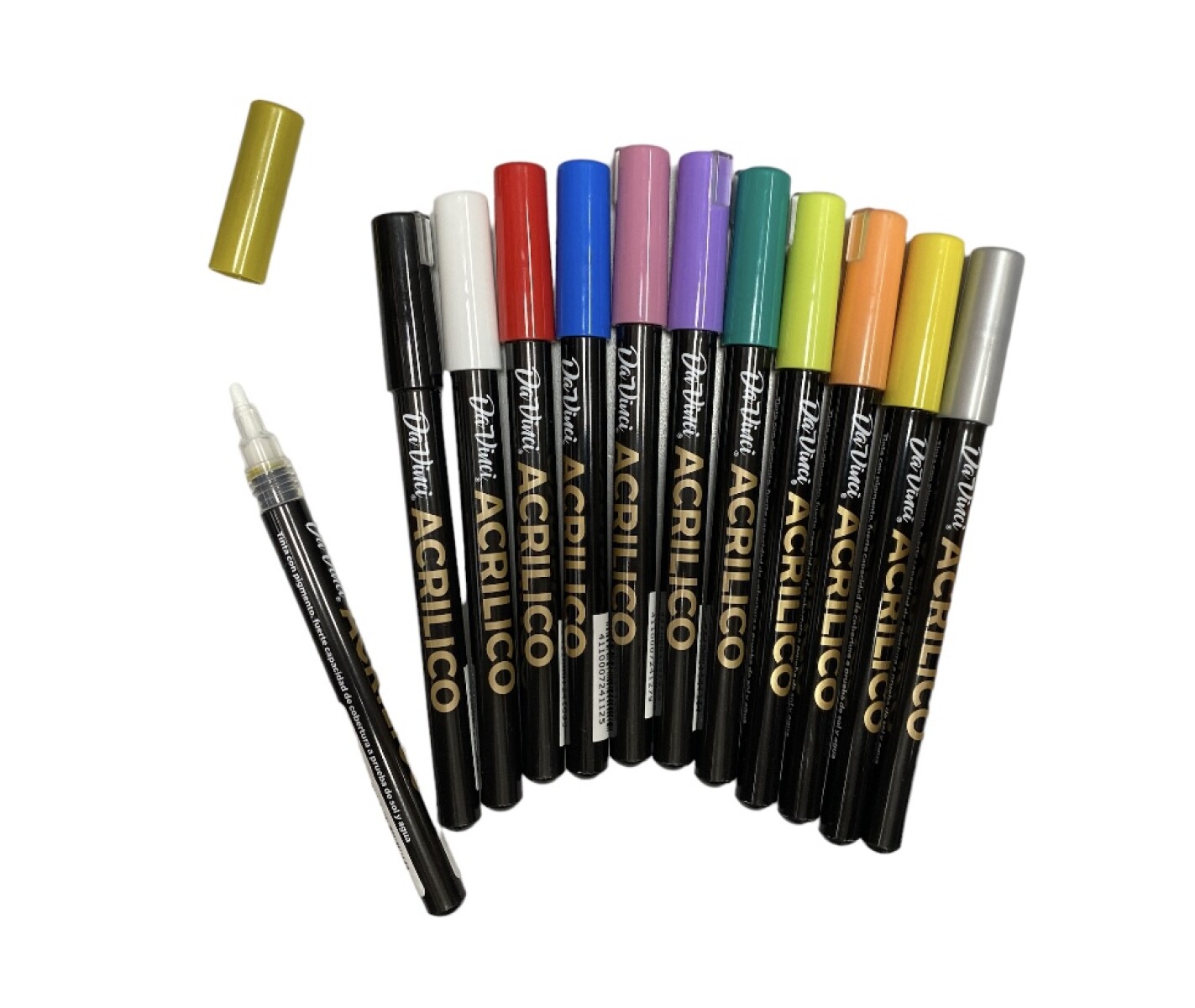 Marcador Da Vinci Acrilico 1 mm - Lila 