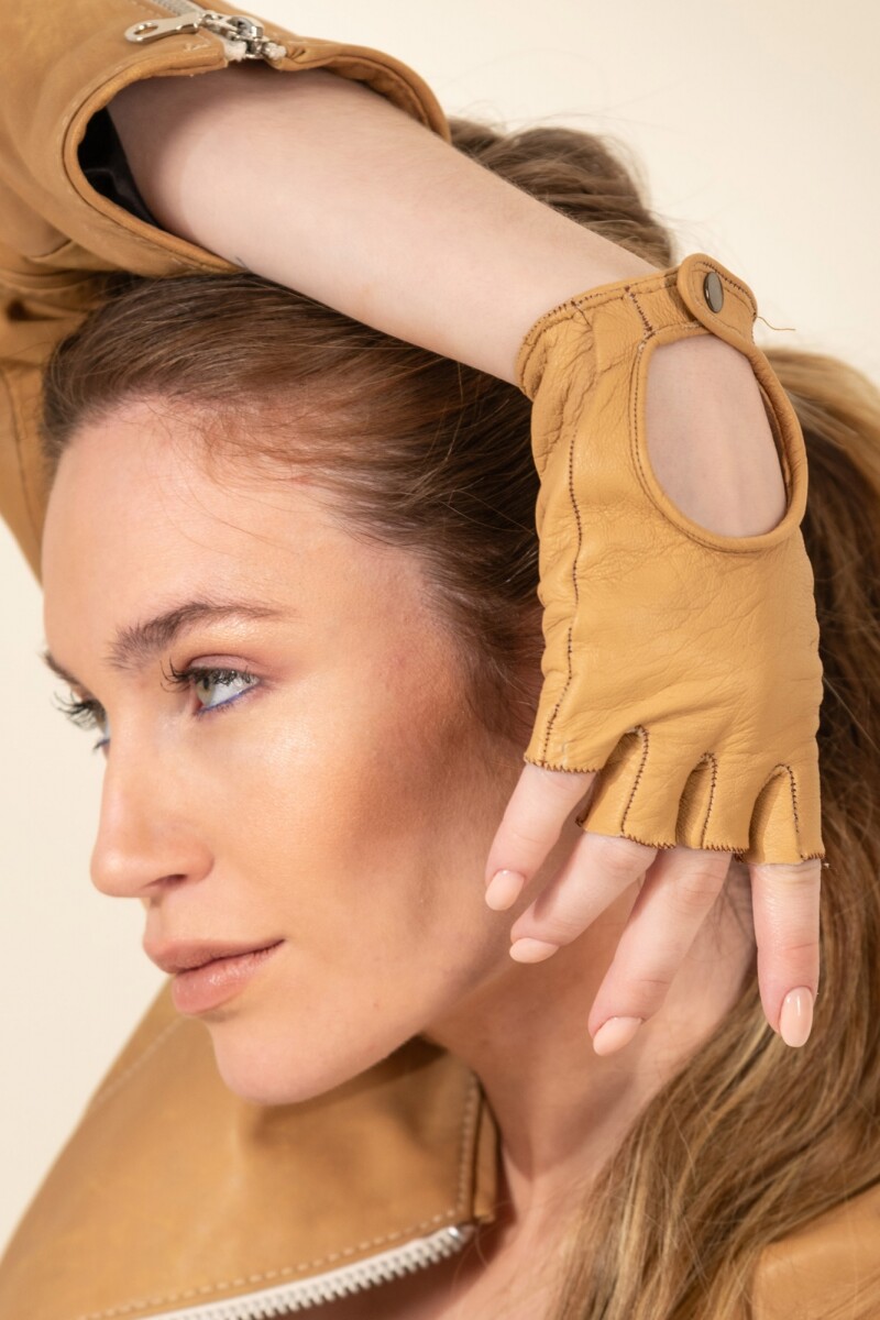 Guantes de Conducir Camel